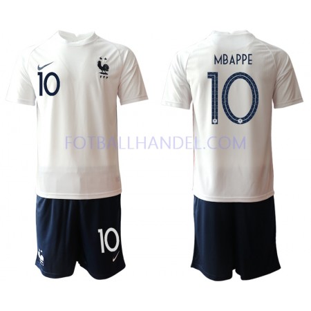 Barn Fotballdrakter Frankrike Kylian Mbappé 10 Borte Euro 2020 Kortermet